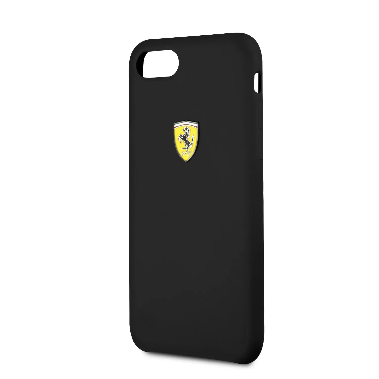 Husa Cover Ferrari SF Silicone pentru iPhone 7/8/SE2 Negru