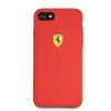 Husa Cover Ferrari SF Silicone pentru iPhone 7/8/SE2 Rosu