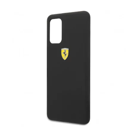 Husa Cover Ferrari SF Silicone pentru Samsung Galaxy S20 FESSIHCS62BK Black