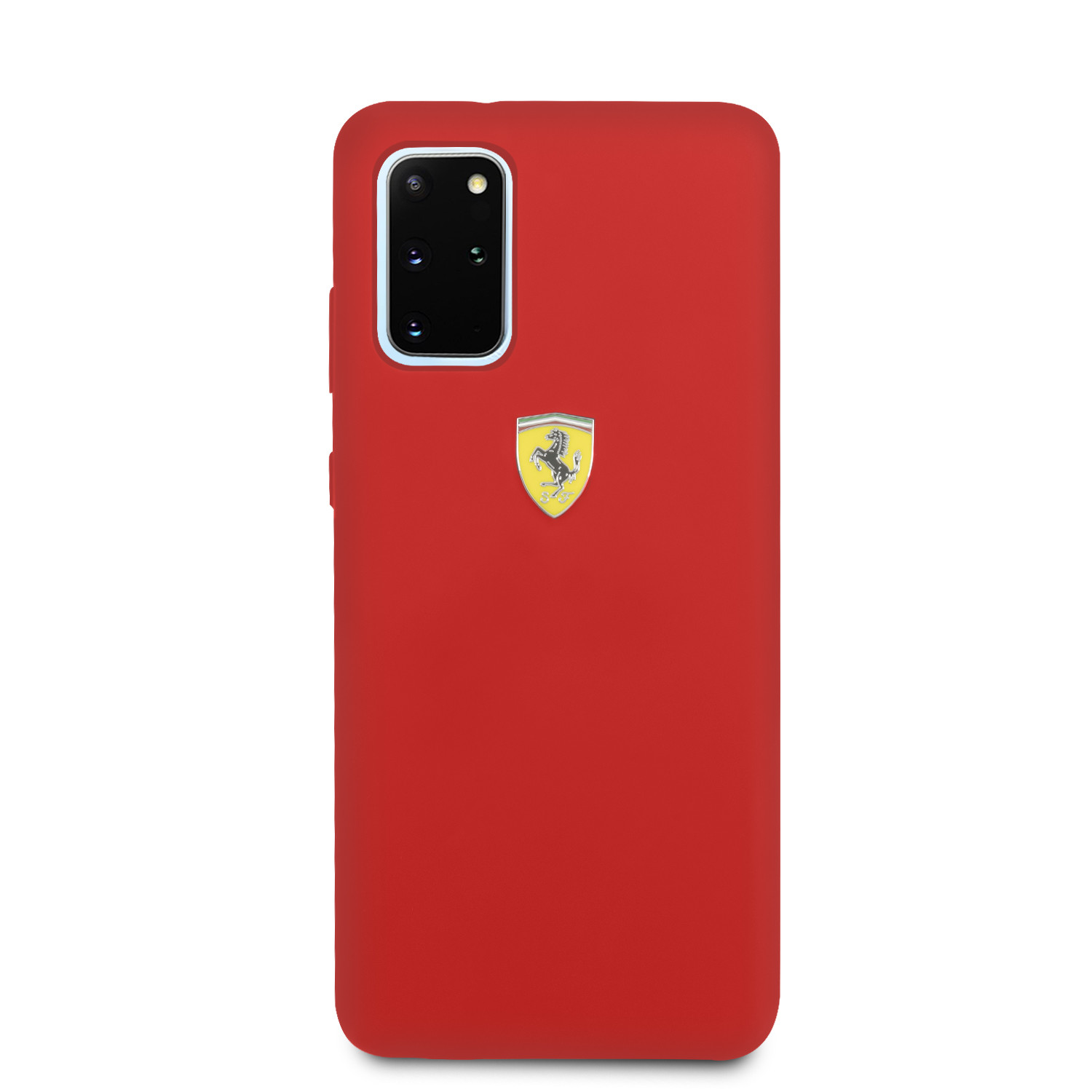 Husa Cover Ferrari SF Silicone pentru Samsung Galaxy S20 Plus Rosu thumb