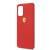 Husa Cover Ferrari SF Silicone pentru Samsung Galaxy S20 Plus Rosu