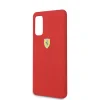 Husa Cover Ferrari SF Silicone pentru Samsung Galaxy S20 Rosu