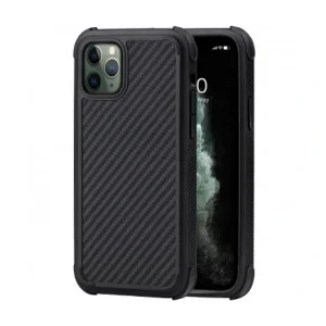 Husa Cover Fibra Pitaka MagCase Pro pentru iPhone 11 Pro Max Negru