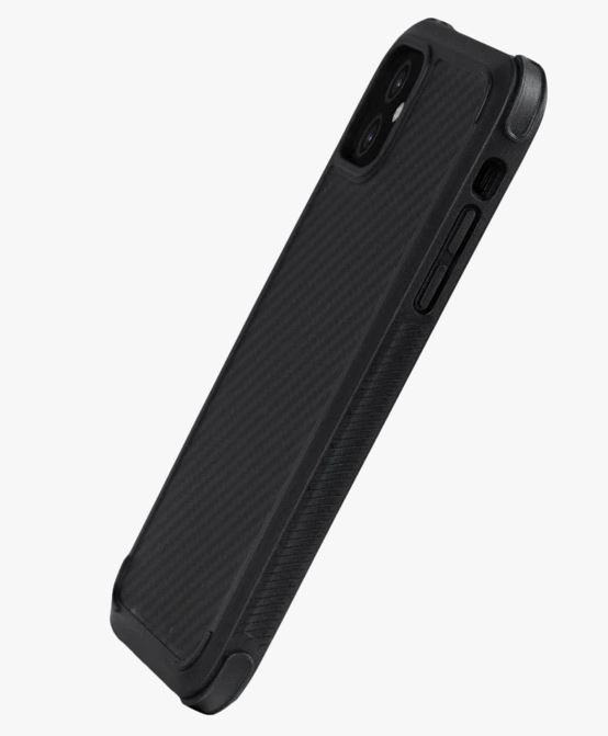 Husa Cover Fibra Pitaka MagEZ Pro Twill Magnet pentru iPhone 11 Negru Gr thumb