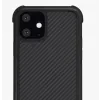 Husa Cover Fibra Pitaka MagEZ Pro Twill Magnet pentru iPhone 11 Negru Gr