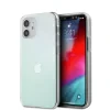 Husa Cover Guess 3D Raised Iridescent pentru iPhone 12 Mini Clear