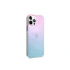 Husa Cover Guess 3D Raised Iridescent pentru iPhone 12/12 Pro  Blue