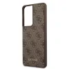 Husa Cover Guess 4G pentru Samsung Galaxy S21 Ultra Brown