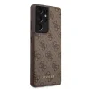 Husa Cover Guess 4G pentru Samsung Galaxy S21 Ultra Brown