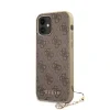 Husa Cover Guess Charms pentru iPhone 12 Mini Brown