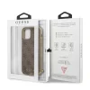 Husa Cover Guess Charms pentru iPhone 12 Pro Max Brown