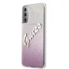 Husa Cover Guess Glitter Gradient pentru Samsung Galaxy S21 Pink