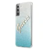 Husa Cover Guess Glitter Gradient pentru Samsung Galaxy S21 Plus Light Blue