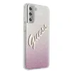 Husa Cover Guess Glitter Gradient pentru Samsung Galaxy S21 Plus Pink