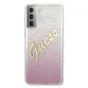 Husa Cover Guess Glitter Gradient pentru Samsung Galaxy S21 Plus Pink