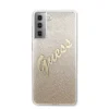 Husa Cover Guess Glitter Gradient pentru Samsung Galaxy S21 Ultra Gold