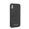 Husa Cover Guess Hard Saffiano pentru iPhone X/XS Negru