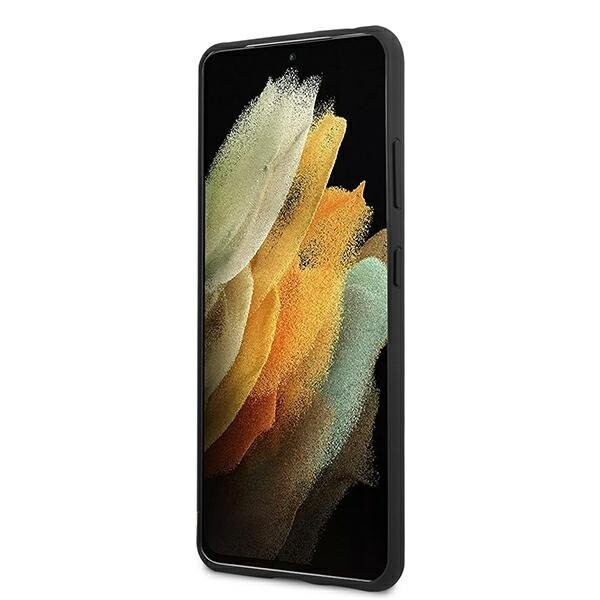 Husa Cover Guess Iridescent pentru Samsung Galaxy S21 Ultra Black thumb