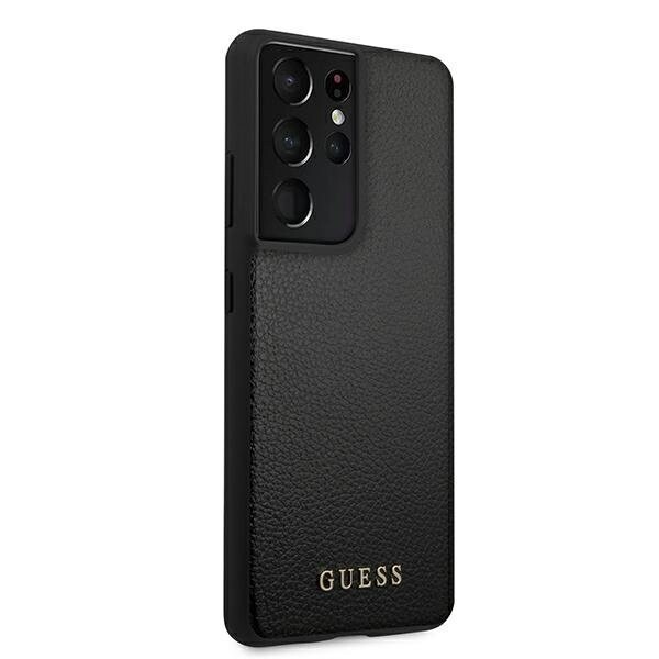 Husa Cover Guess Iridescent pentru Samsung Galaxy S21 Ultra Black thumb