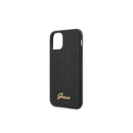 Husa Cover Guess Lizard Collection pentru iPhone 11 Pro Max Negru