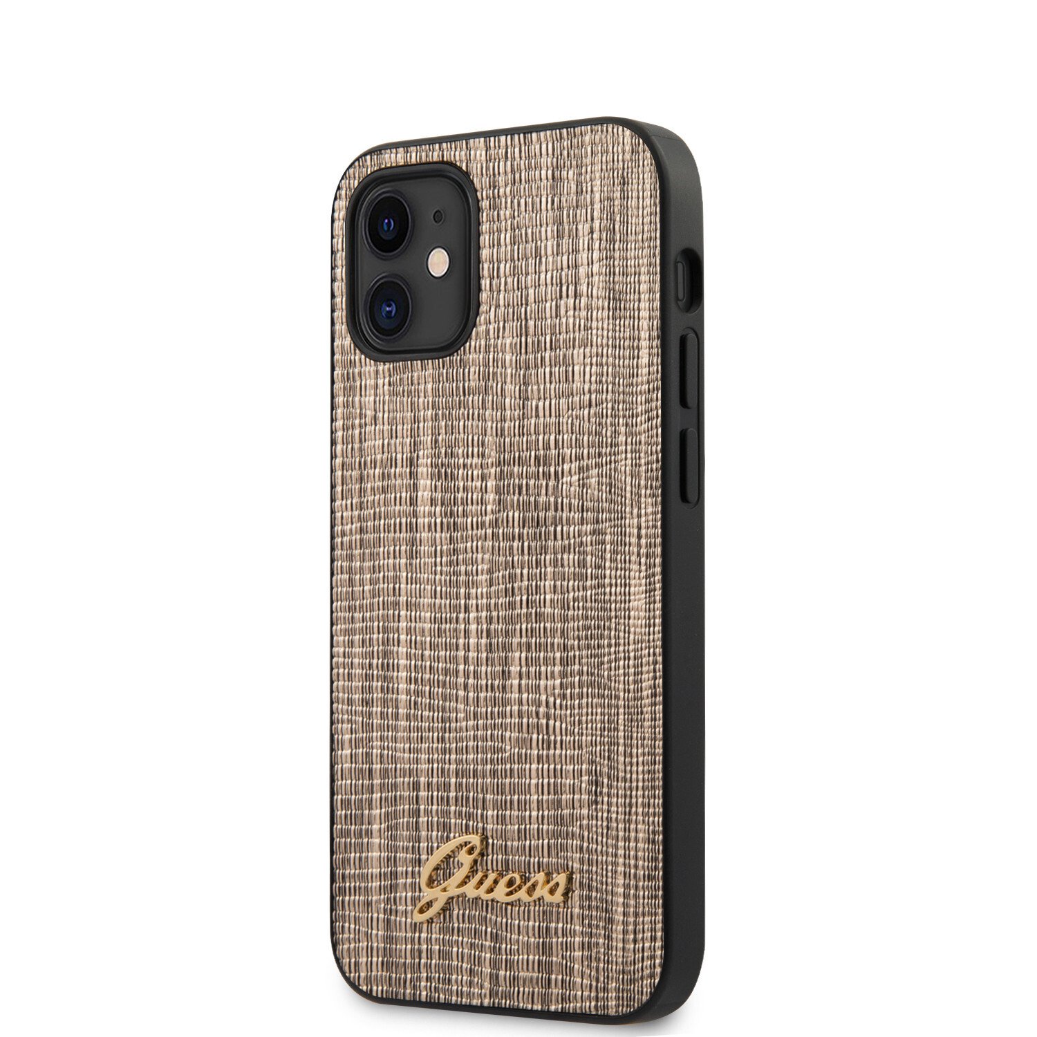 Husa Cover Guess Lizard Collection pentru iPhone 12 Mini Gold thumb