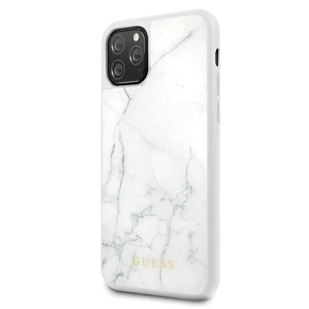 Husa Cover Guess Marble pentru iPhone 11 Pro White