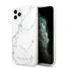 Husa Cover Guess Marble pentru iPhone 11 Pro Max Alb