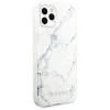 Husa Cover Guess Marble pentru iPhone 11 Pro Max Alb