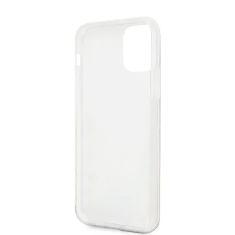Husa Cover Guess Flower pentru iPhone 11 Pro Max Negru