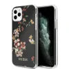 Husa Cover Guess Flower pentru iPhone 11 Pro Max Negru