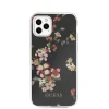 Husa Cover Guess Flower pentru iPhone 11 Pro Max Negru