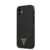 Husa Cover Guess Saffiano V Stitch pentru iPhone 12 Mini Black