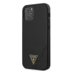 Husa Cover Guess Saffiano V Stitch pentru iPhone 12 Pro Max Black