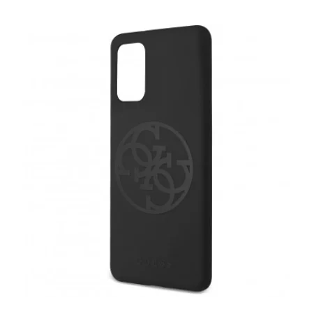 Husa Cover Guess Silicone Tone on Tone pentru Samsung Galaxy S20 Black