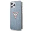 Husa Cover Guess TPU Denim Triangle pentru iPhone 12 Pro Max Light Blue