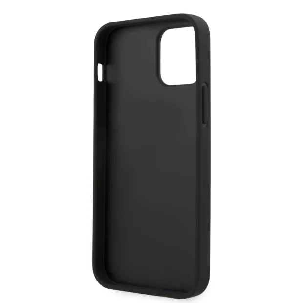 Husa Cover Guess V Quilted pentru iPhone 12/12 Pro Black