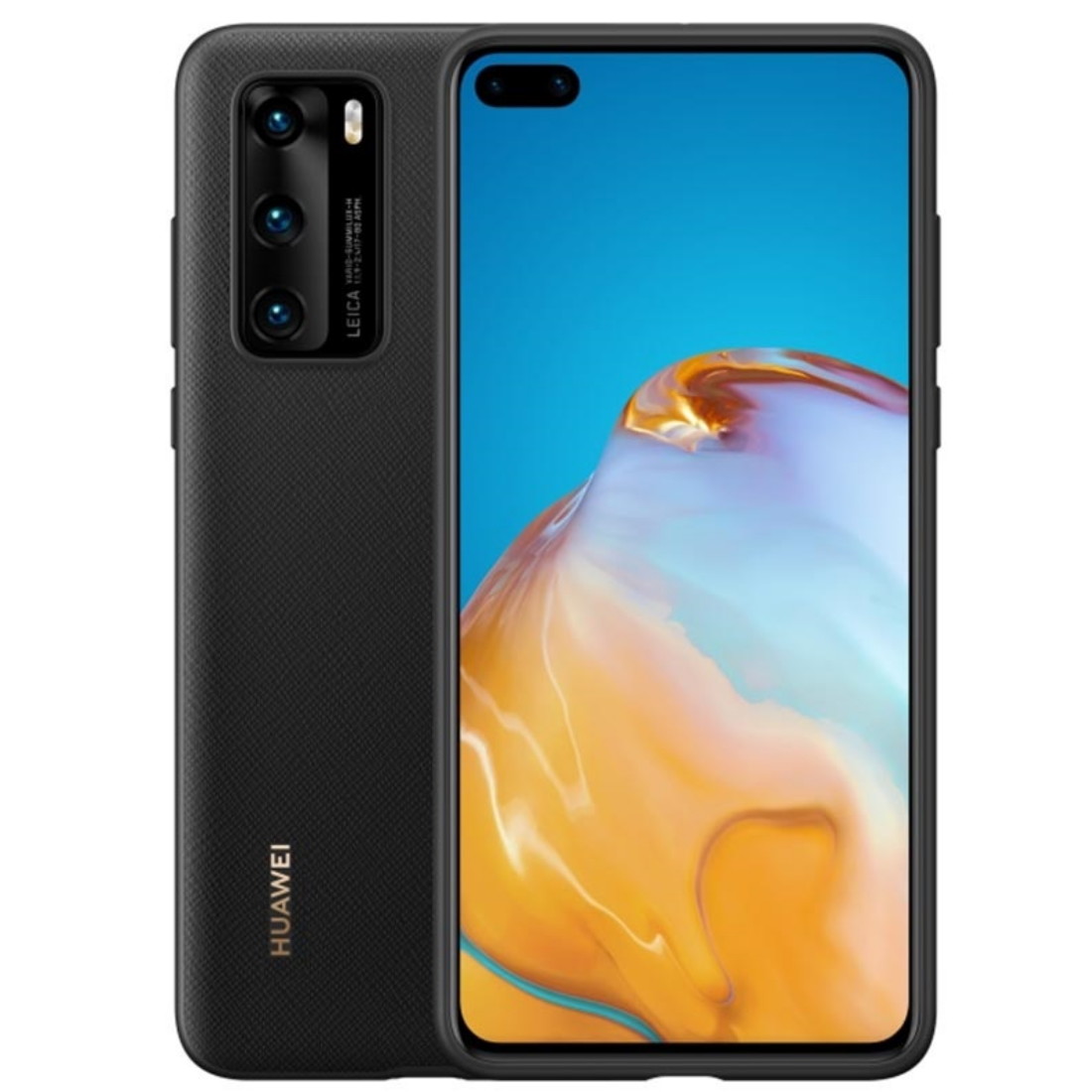 Husa Cover Hard Huawei pentru Huawei P40 Black thumb