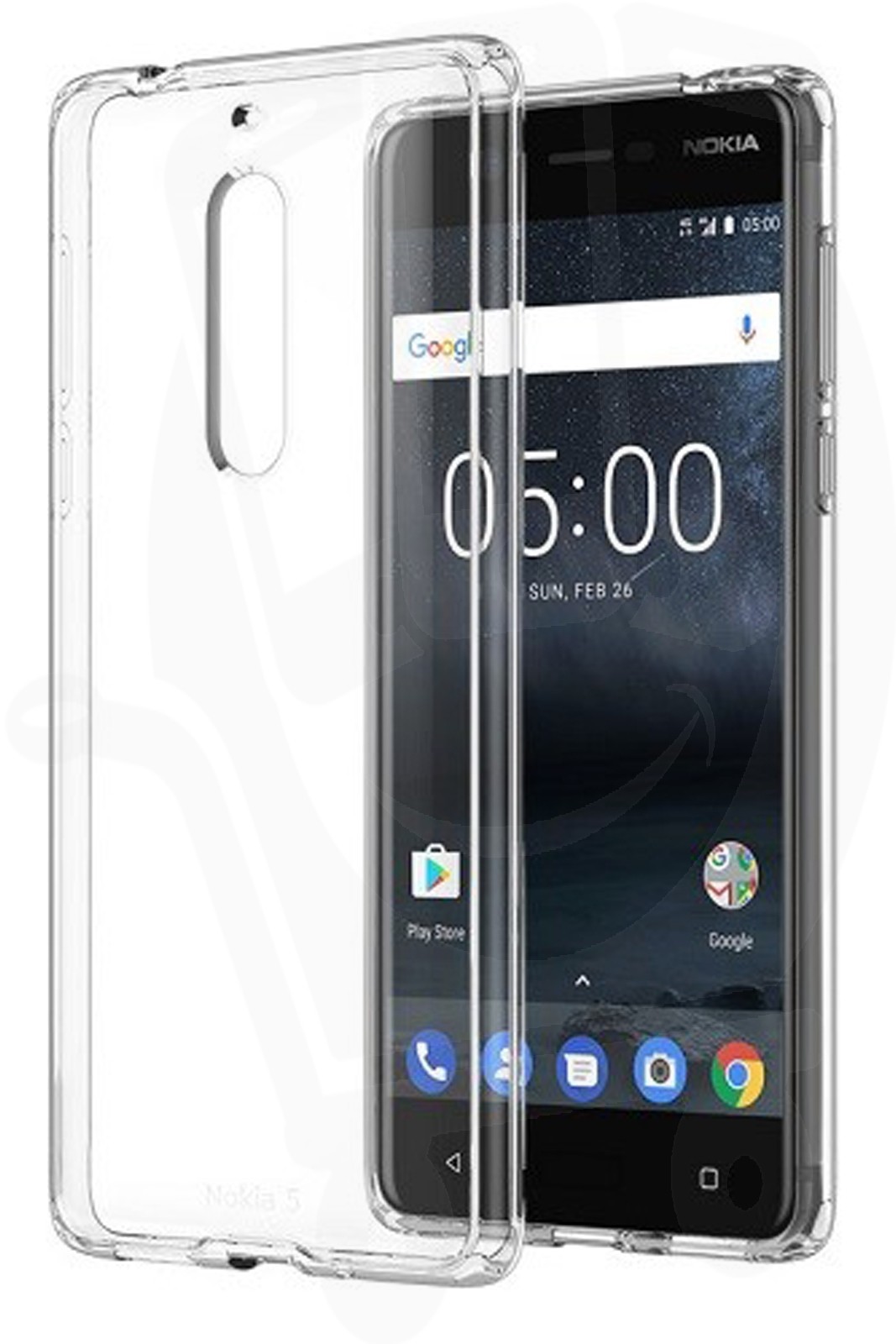 Husa Cover Hard Nokia Hybrid Crystal pentru Nokia 5 Transparent thumb