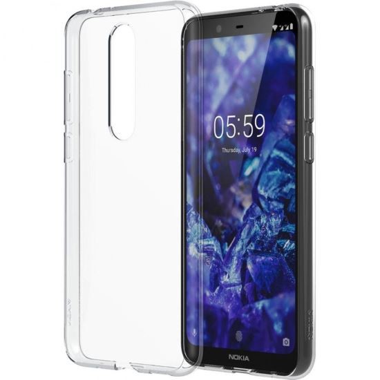 Husa Cover Hard Nokia pentru Nokia 5.1 Plus Transparent thumb