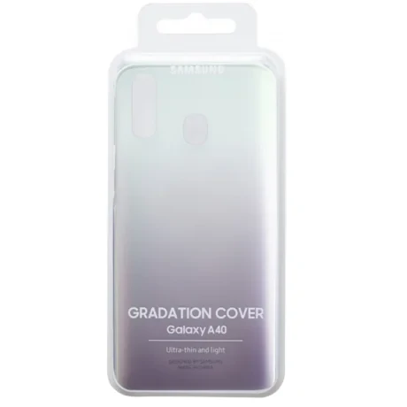 Husa Hard Gradiation Cover Samsung pentru Samsung Galaxy A40 Black