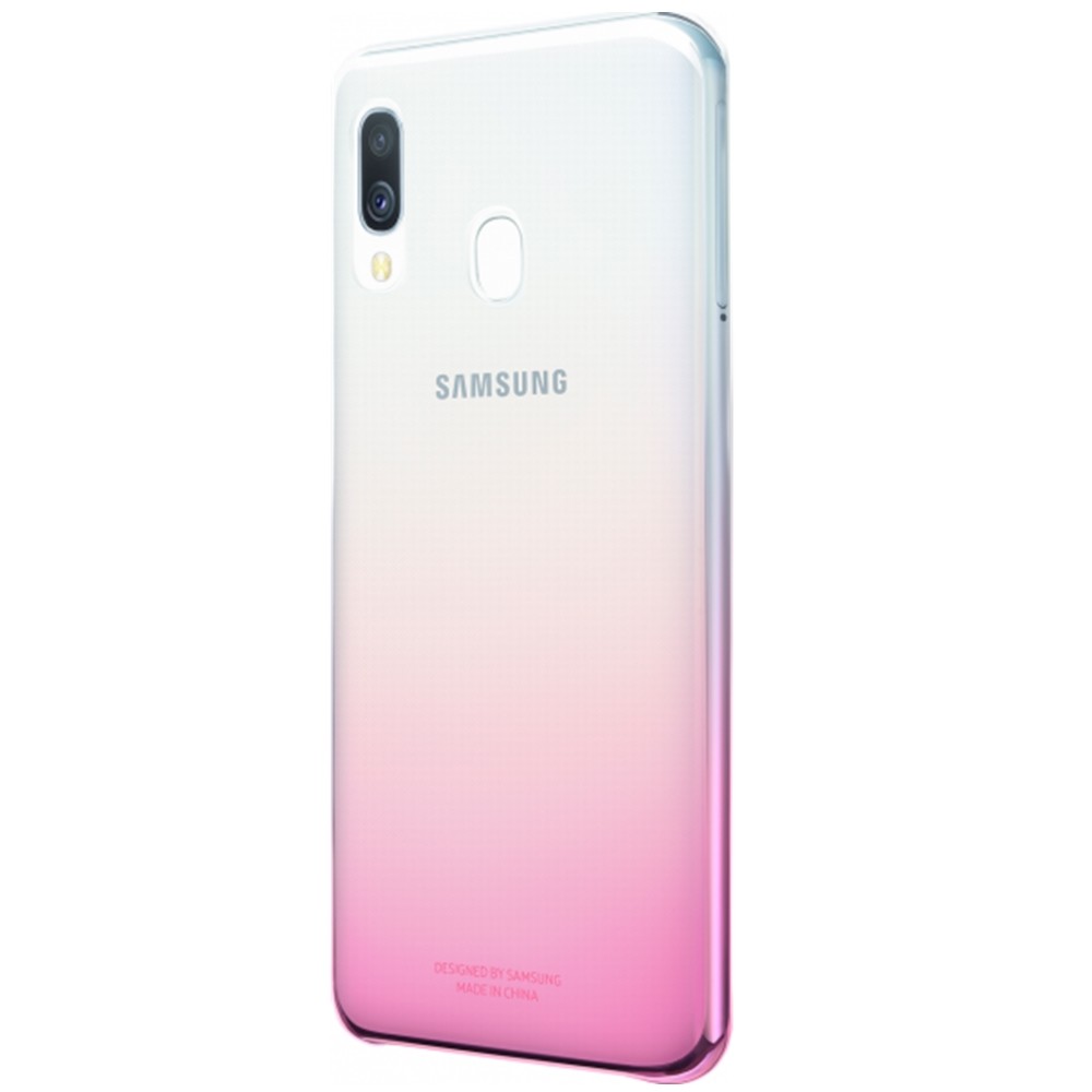 Husa Hard Gradiation Cover Samsung pentru Samsung Galaxy A40 Pink thumb