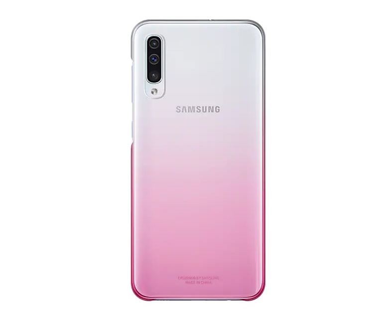 Husa Samsung Hard Gradiation Cover pentru Samsung Galaxy A50 Pink thumb