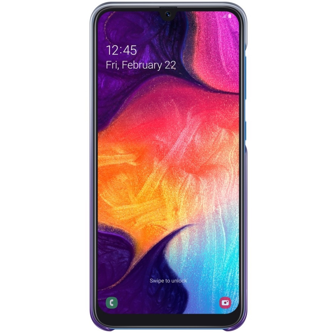 Husa Samsung Hard Gradiation Cover pentru Samsung Galaxy A50 Purple thumb