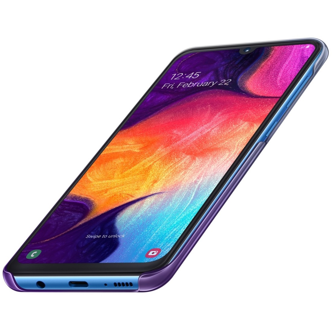 Husa Samsung Hard Gradiation Cover pentru Samsung Galaxy A50 Purple thumb