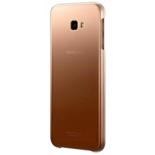 Husa Cover Hard Samsung pentru Samsung Galaxy J4 Plus 2018 EF-AJ415CFEGWW Gold