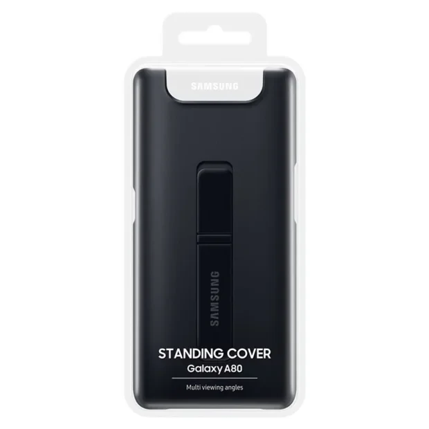 Husa Cover Hard Samsung Standing pentru Samsung Galaxy A80 Black