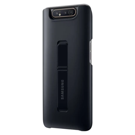 Husa Cover Hard Samsung Standing pentru Samsung Galaxy A80 Black