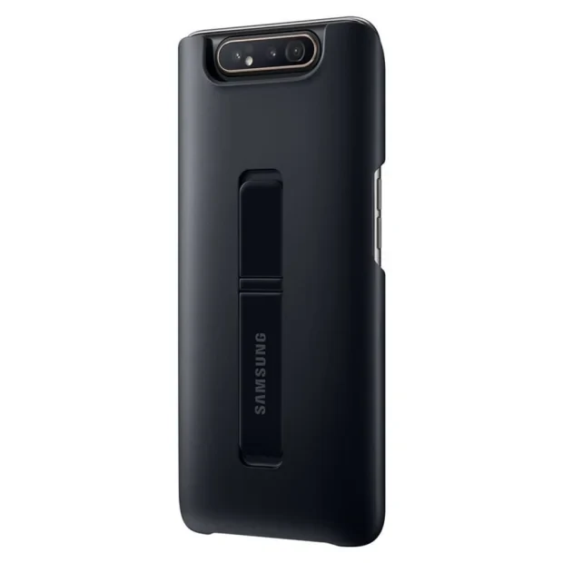 Husa Cover Hard Samsung Standing pentru Samsung Galaxy A80 Black