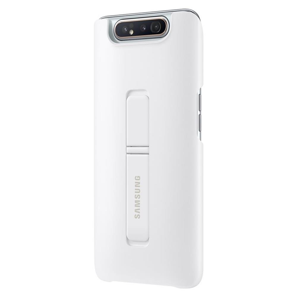 Husa Cover Hard Samsung Standing pentru Samsung Galaxy A80 White thumb