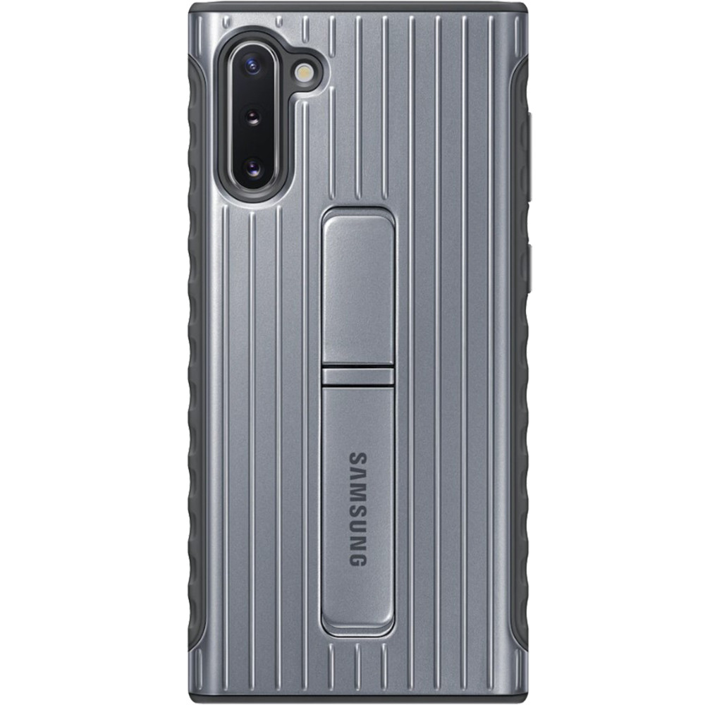 Husa Cover Hard Samsung Standing pentru Samsung Galaxy Note 10 Argintiu thumb